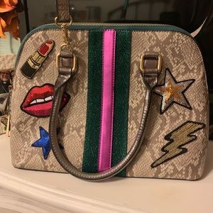 ALDO patches purse